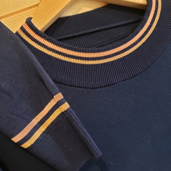 Navy Crew Neck Sweater - Picture 4 of 8